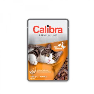 Calibra Cat Pouch Rata si pui in sos, 100 g