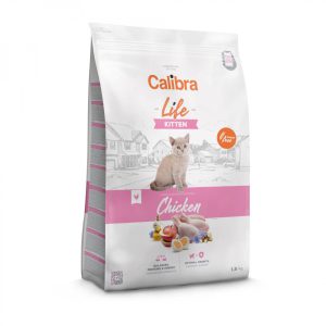 Hrana uscata pisici, Calibra Cat Life Kitten Chicken 1.5 kg