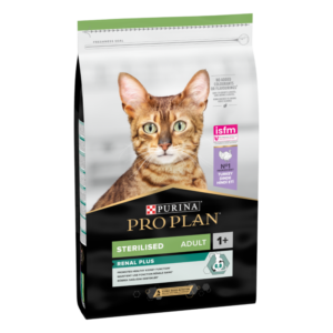 Purina PRO PLAN STERILISED OPTIRENAL cu Curcan 10 kg