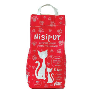Asternut igienic bentonita pentru pisici, Nisipur Classic, 5 kg