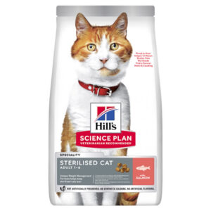 Hill/'s SP Feline Adult Sterilised Salmon 300 g