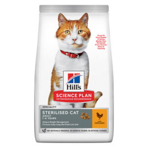 Hill/'s SP Feline Adult Sterilised Chicken 300 g
