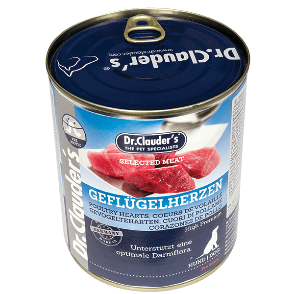 Dr. Clauder`s Selected Meat Inimi de Pui, 800 g