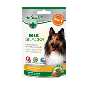 MIX Recompense Blana frumoasa & Respiratie proaspata pentru caini, Dr. Seidel, 90g