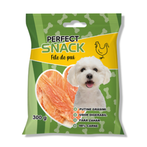 Perfect Snack, recompense delicioase pentru caini, File pui– 300 g