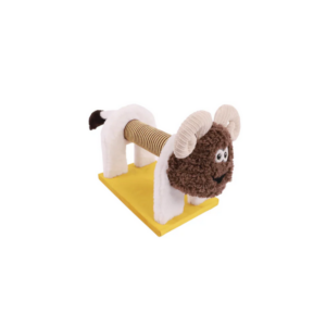 Ansamblu Ram – scratcher colorat pentru pisici MASCARADE 49 x 18.5 x 25 cm