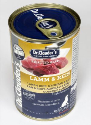 Dr. Clauder`s Selected Meat Miel si orez, 400 g