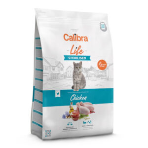 Hrana uscata pisici, Calibra Cat Life Sterilised Chicken 1.5 kg