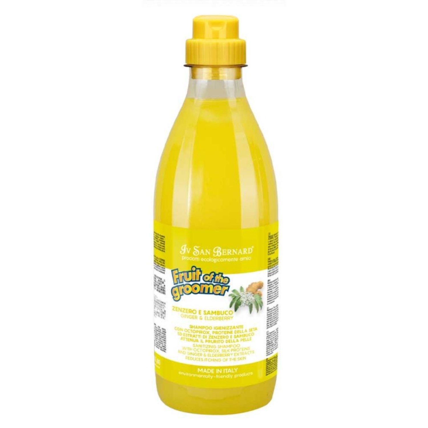 Sampon Iv San Bernard cu Ghimbir si Soc, pentru caini si pisici, 1000 ml
