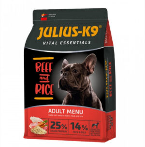 Hrana uscata caini premium, Julius K9 Adult Vital Essentials - Vita si Orez - 12kg