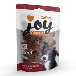 Recompense caini, Calibra Joy Dog Classic Beef Bits 80g