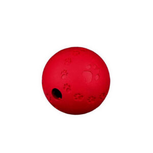 Jucarie pentru caini, minge cauciuc clopotel mare 7cm