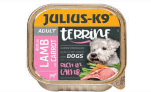 Julius K9 Dog - Hrana umeda caini Terina cu miel si morcovi - 150g