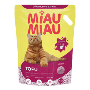 Nisip Pisici Tofu Fresh, Miau Miau 10 L