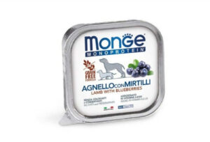Monge Monoprotein Pate - Hrana umeda caini super-premium - Miel si Afine - 150g