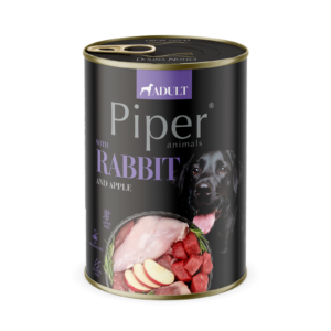 Piper Adult, Hrana Umeda, Carne de Iepure si mar, 400 g