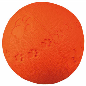 Jucarie Minge Cauciuc Natural 7 cm cu Sunet