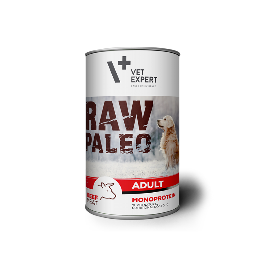 Hrana umeda, RAW PALEO, adult, carne de Vita, 800 g