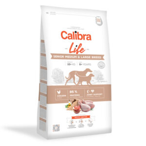 Hrana uscata caini, Calibra Dog Life Senior Medium & Large Chicken 12 kg