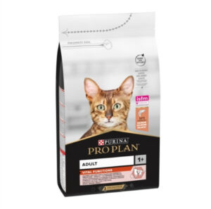 PURINA PRO PLAN ADULT Vital Functions, bogat în somon, hrană uscată pentru pisici 1.5 kg