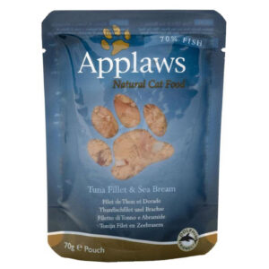 Applaws plic hrana umeda pisici File de Ton şi Dorada 70 g