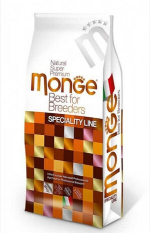 Monge Breeder Natural Superpremium Adult All Breeds - Miel si Orez - 15kg