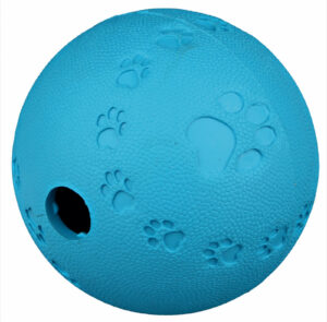 Jucarie Minge Cauciuc Natural cu Labirint 9 cm