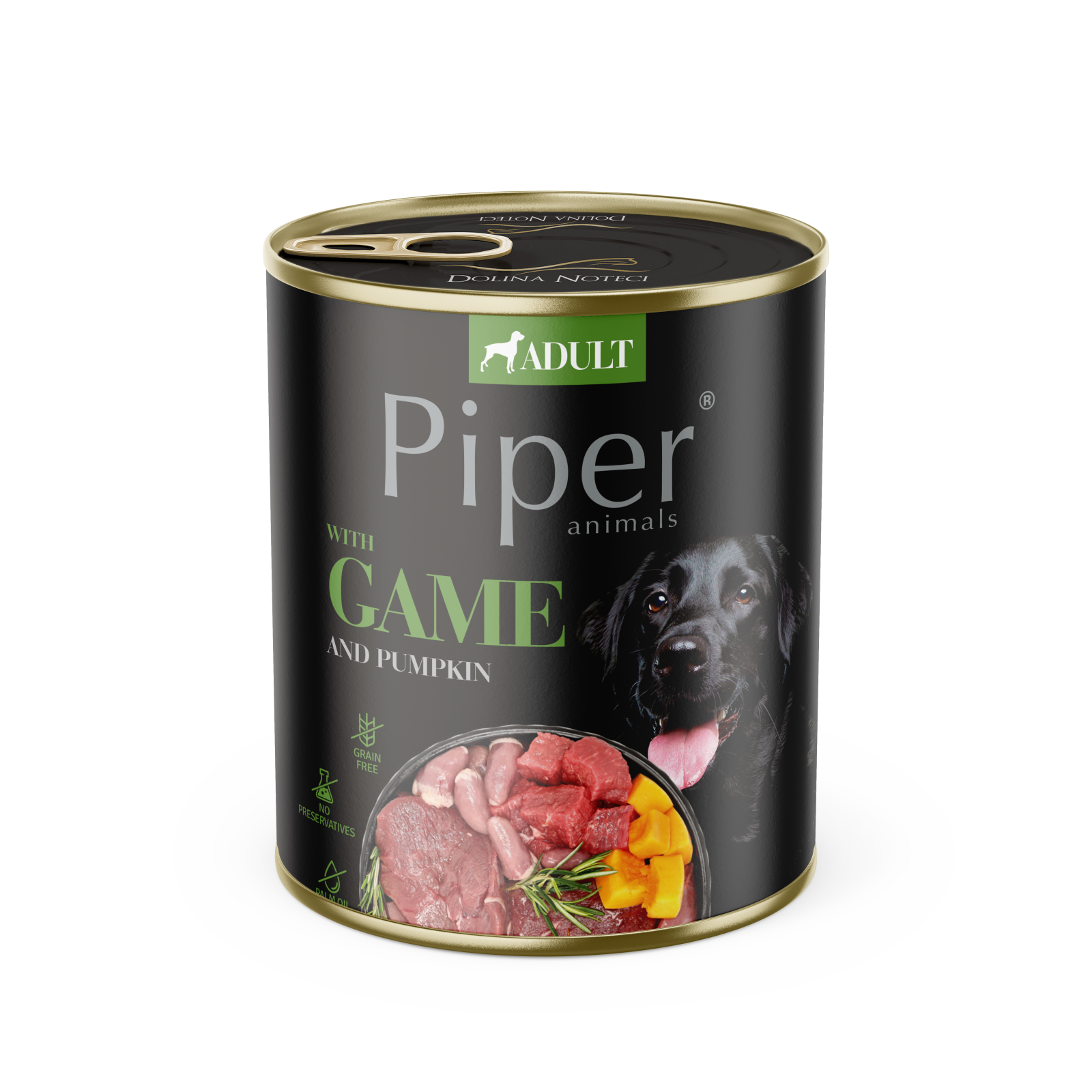 Piper Adult, Hrana Umeda, Carne de Vanat si Dovleac, 800 g