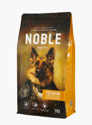 Hrana Uscata pentru Caini, Noble Premium, Pui si Orez, 3 kg