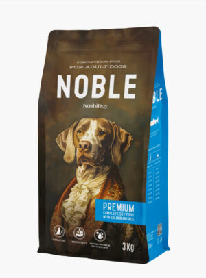 Hrana Uscata pentru Caini, Noble Premium, Somon si Orez, 3 kg