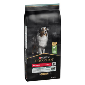 Pro Plan Medium Adult Sensitive Digestion Miel si Orez, 14 kg