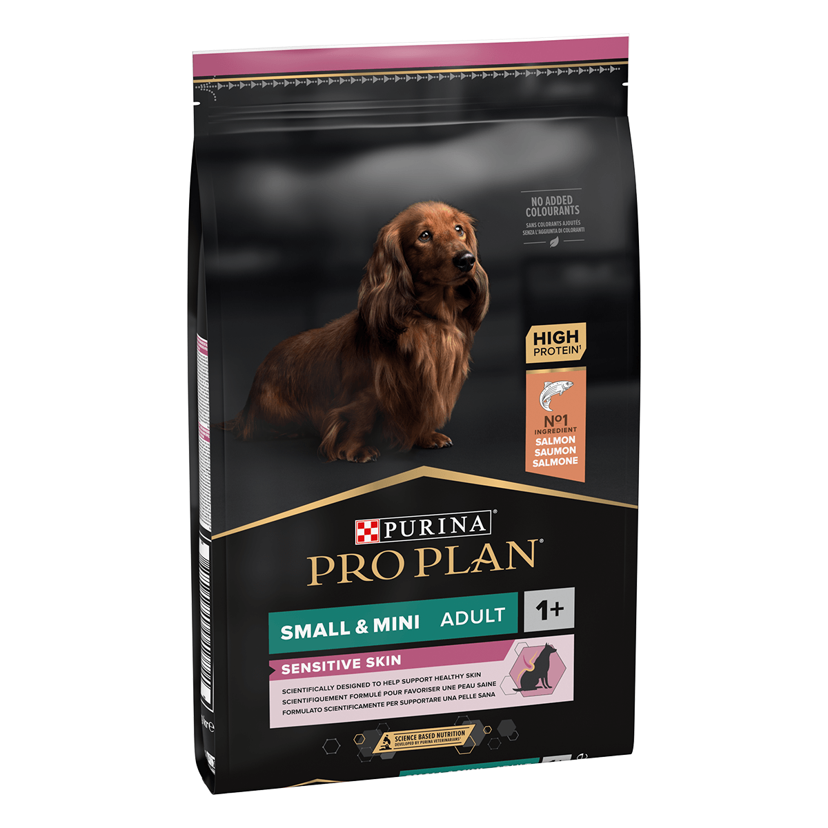 Pro Plan Optiderma Adult Small & Mini Sensitive Somon, 7 kg