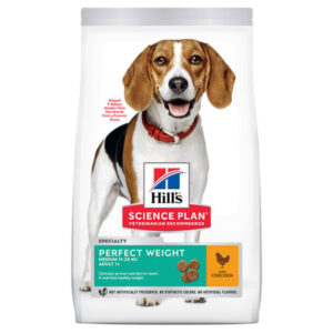 Hill/'s SP Canine Adult Perfect Weight Medium Chicken 12 kg