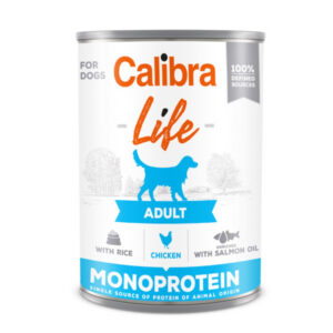 Hrana umeda caini, Calibra Dog Life Adult Chicken with Rice 400 g