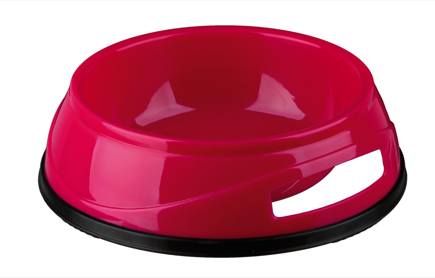 Castron Plastic cu Greutate Antiderapant 0.5 l/14 cm