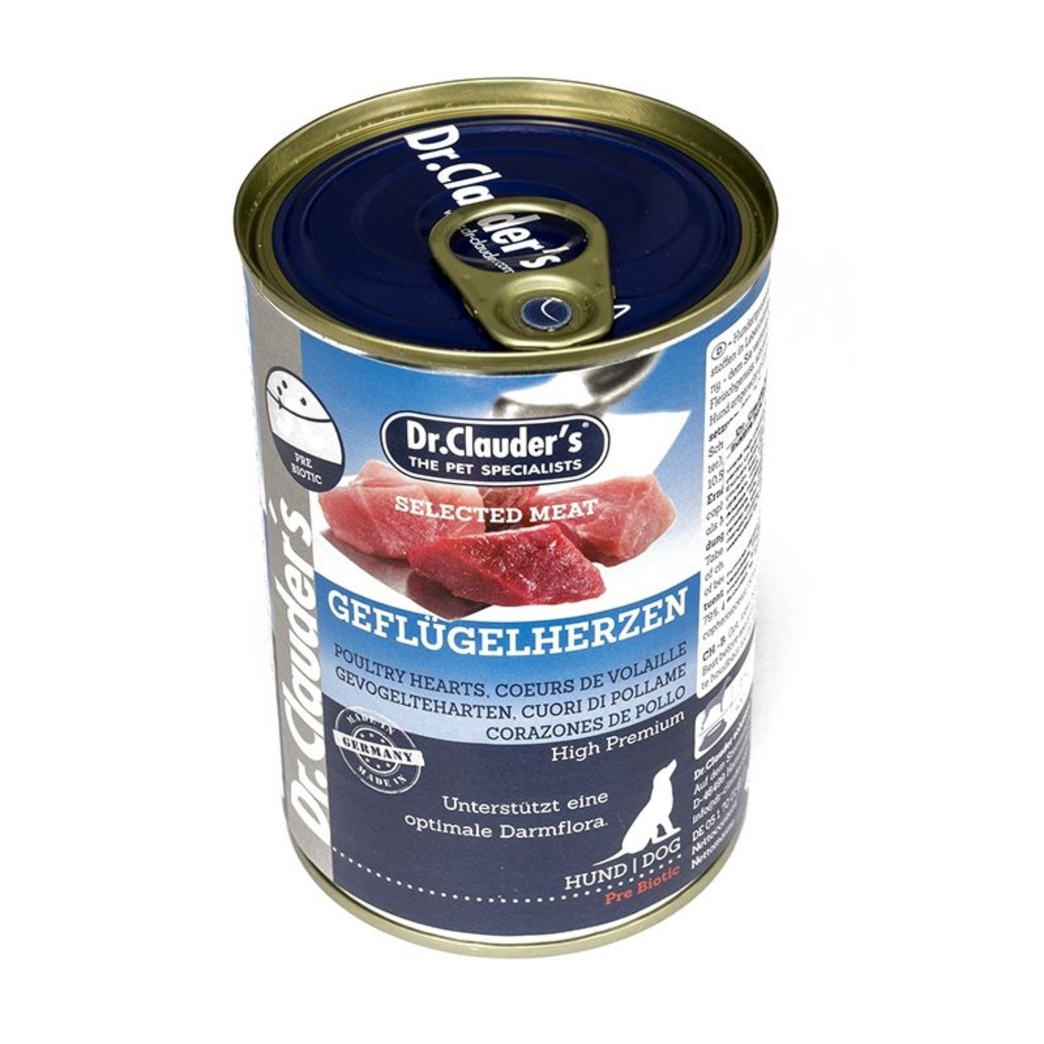 Dr. Clauder`s Selected Meat Inimi de Pui, 400 g