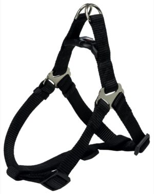 Ham Premium pentru caini 65-80 cm/25 mm Negru