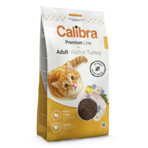 Hrana uscata pisici, Calibra Cat Premium Line Adult Turkey 2 kg