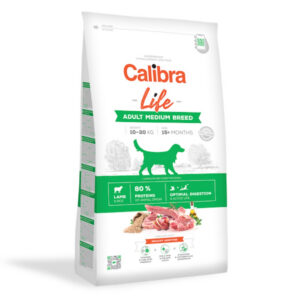 Hrana uscata caini, Calibra Dog Life Adult Medium Breed Lamb 2,5 kg