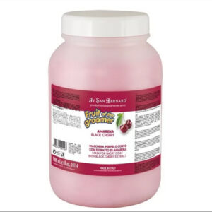 Sampon pentru par scurt Iv San Bernard Black Cherry, pentru caini si pisici, 3250ML