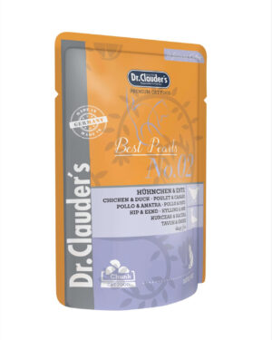 Hrana umeda pisica cu pui si rata Dr Clauder, 100 g