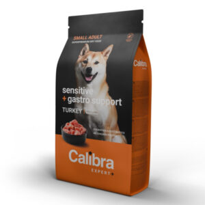 Hrana uscata caini, Calibra Dog Expert+ Adult Small Sensitive & Gastro Support 400 g