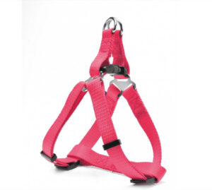 Ham reglabil Record, nylon - M 30-51 cm- Roz
