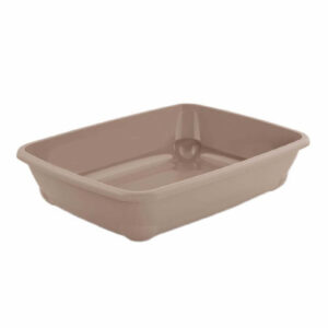 Litiera pentru pisici MPB Birba Mini, 30x31x9h cm, Roz