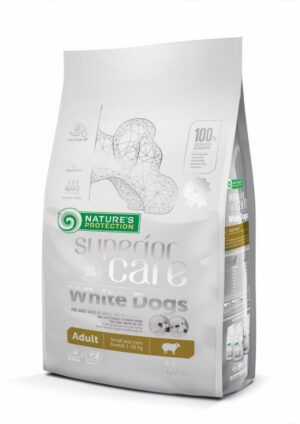 Natures Protection Superior Care White Dogs Small&Mini Grain Free, Miel, 1.5kg