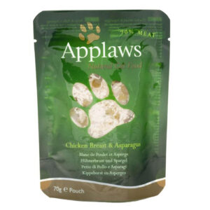 Applaws plic hrana umeda pisici Piept de Pui şi Sparanghel 70 g